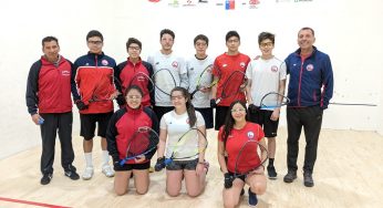 Partió el Mundial de Racquetball en Costa Rica con dos triunfos para Chile