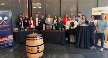 Con punto de prensa se efectuó el lanzamiento de II Versión "Fogata & Vino" desde el Centro de Extensión Edificio Cousiño