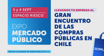 Sercotec abre convocatoria para que mipymes y cooperativas participen en Expo Mercado Público 2024