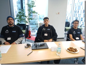 Izq a der_ Ian Pardo, Diego Gutierrez, Ignacio Catalán